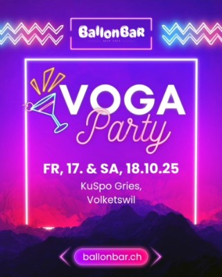 Party mit der BallonBar an der VOGA